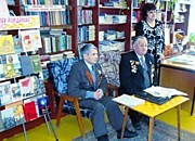 Встреча с ветеранами ВОВ Н.Барановым и Л.Дремовым